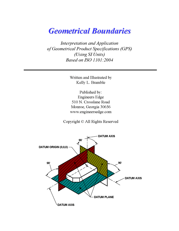 Geometrical Boundaries - ISO 1101(E)-2004 G&T Reference