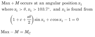 Supplemental formulas (not included in calculator)