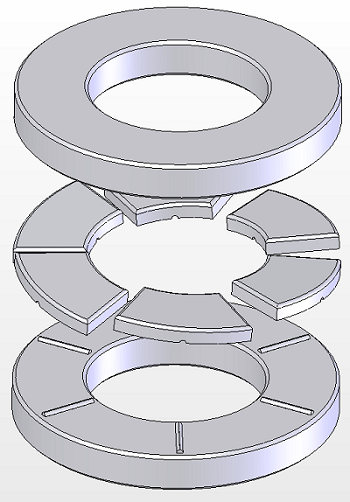 Typical Thrust Plate