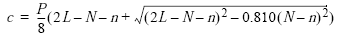 Roller Chain  Center Line Equation