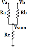 oltage Summing Resistors Circuit Equation and Calculator