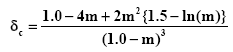 correction in deflection formula