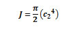 Equation for polar moment of inertia of solid shaft