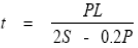 Full-Hemispherical Head Equation