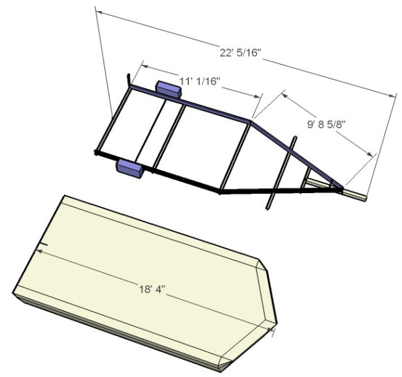 Boat Trailer Beams